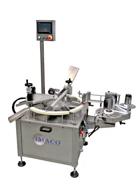 Автомат ориентации тубы, нанесения этикетки на тубу и отбраковки